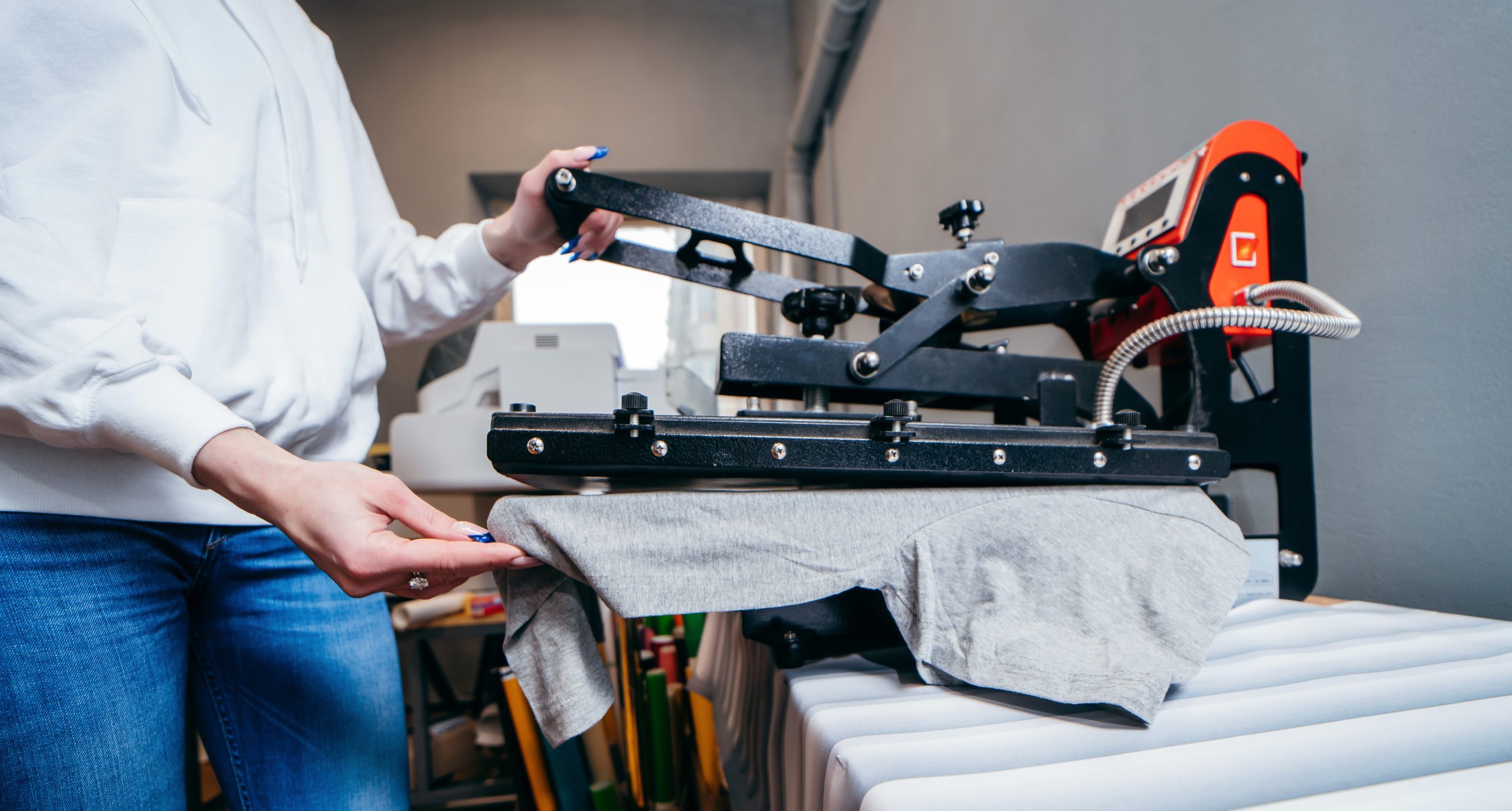 desktop thermo press printing images fabric (1)